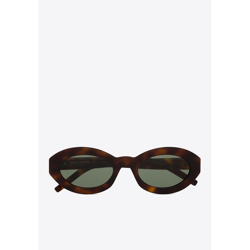 Tiny Cassandre Oval Sunglasses Green Onesize