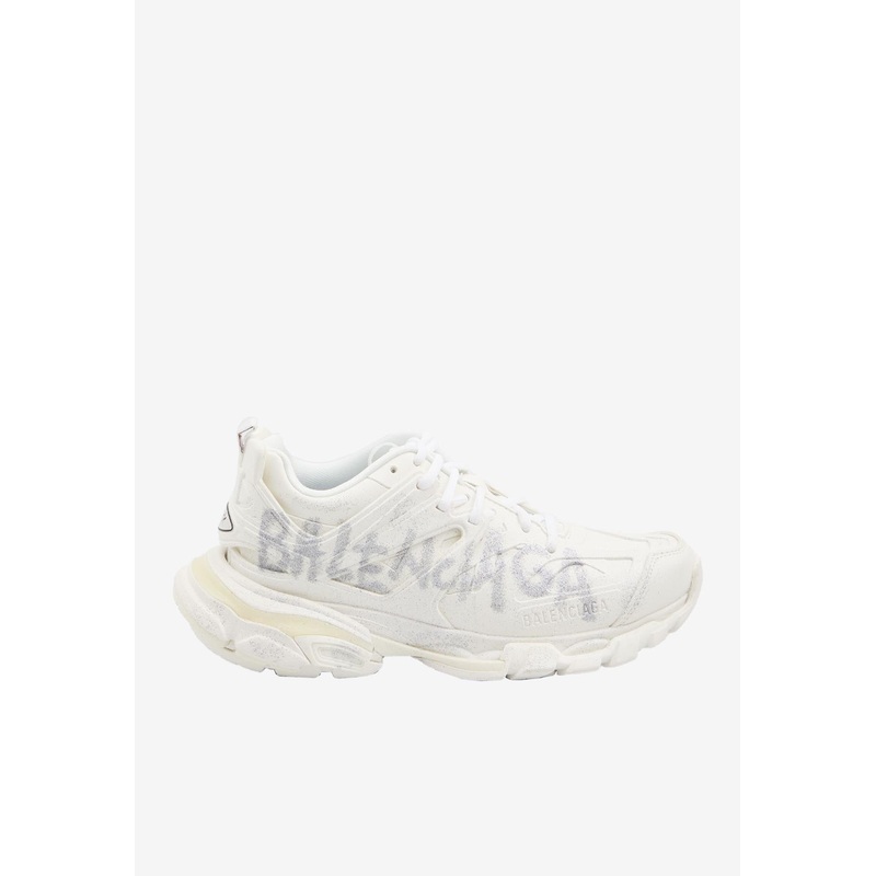 Track Nail Polish Low-Top Sneakers White wshoeseu_EU 36
