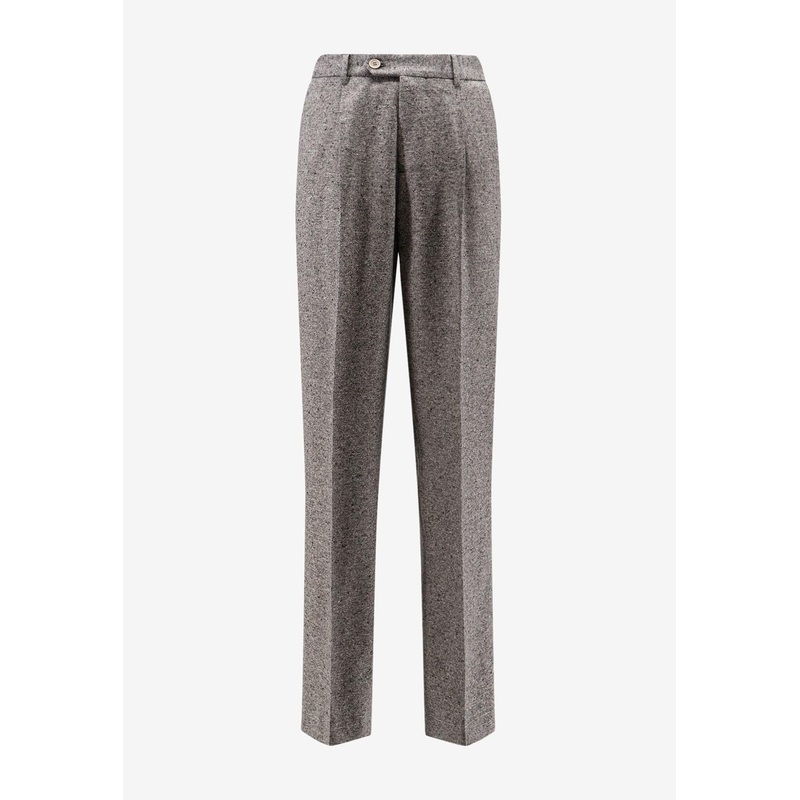 Wool Blend Tailored Pants Gray mrtwit_IT 48