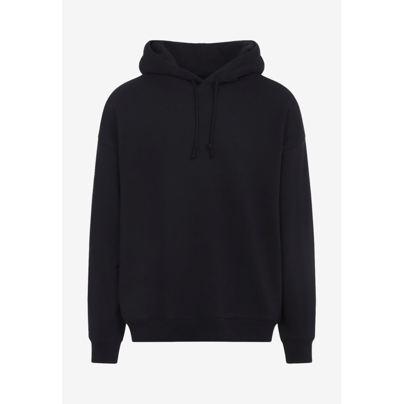 Graphic Hooded Sweatshirt Black mrtwstd_XL