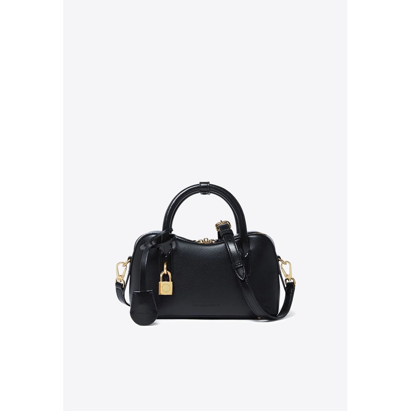 Ryder Tote Faux Leather Top Handle Bag Black Onesize