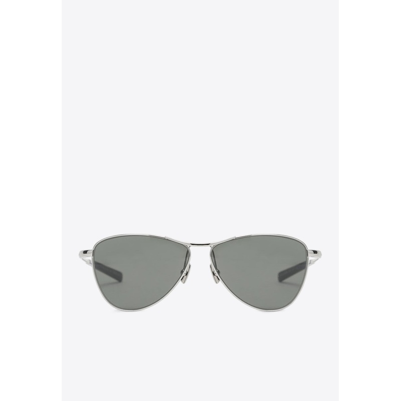 Vesper Aviator Sunglasses Gray Onesize