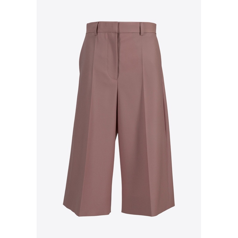 Wool Culotte Pants Pink wrtwit_IT 36