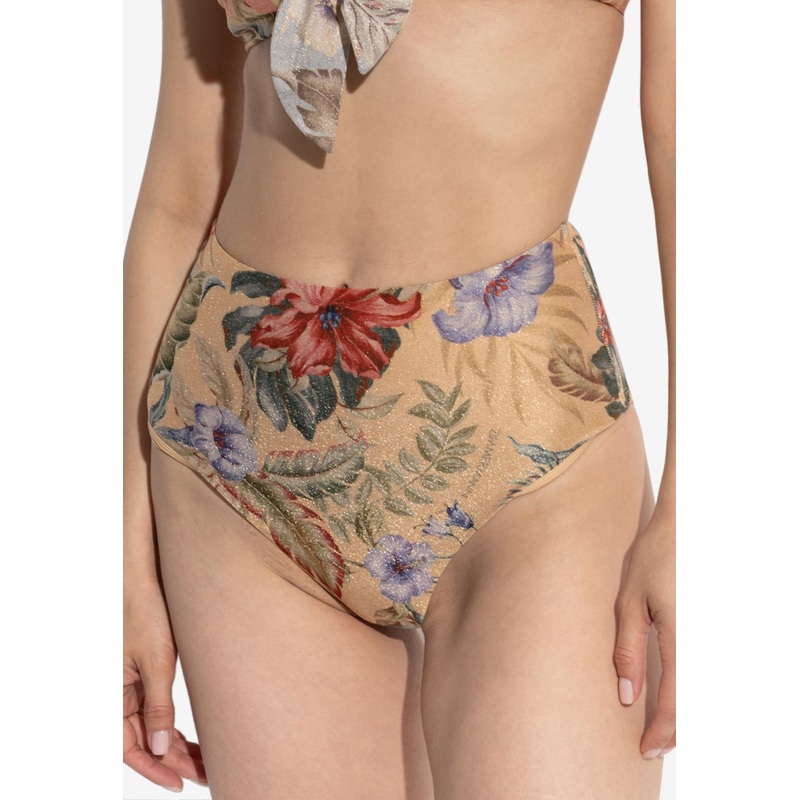 Coco High-Waist Bikini Bottom Multicolor wrtwzimmermann_0