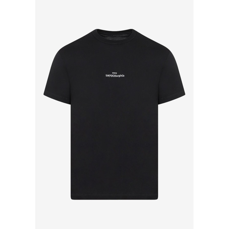 Upside Down Logo T-shirt Black mrtwit_IT 52