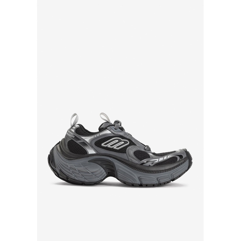 6XL Low-Top Sneakers Black mshoeseu_EU 45