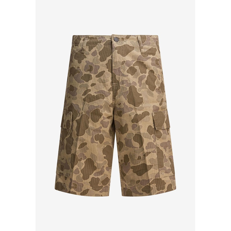 Camouflage Cargo Shorts Green mrtwbottoms_29