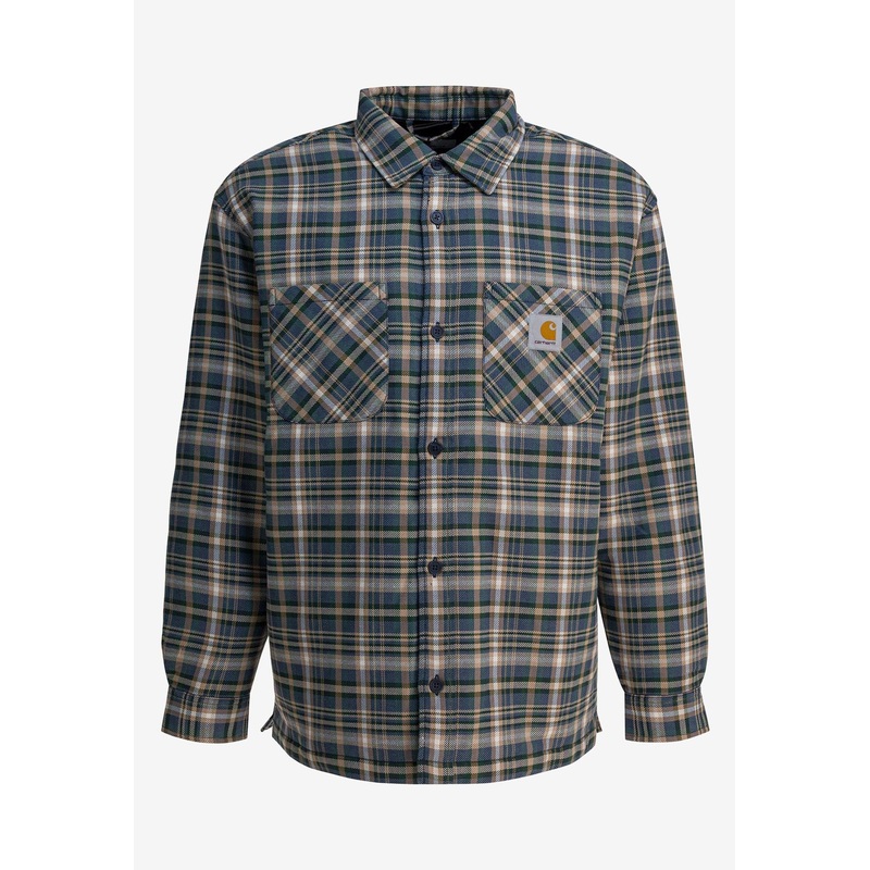 Cronyn Plaid Check Overshirt Multicolor mrtwstd_S