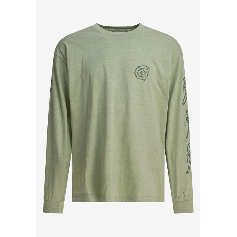 Terrestrial Long-Sleeved T-shirt Green mrtwstd_S