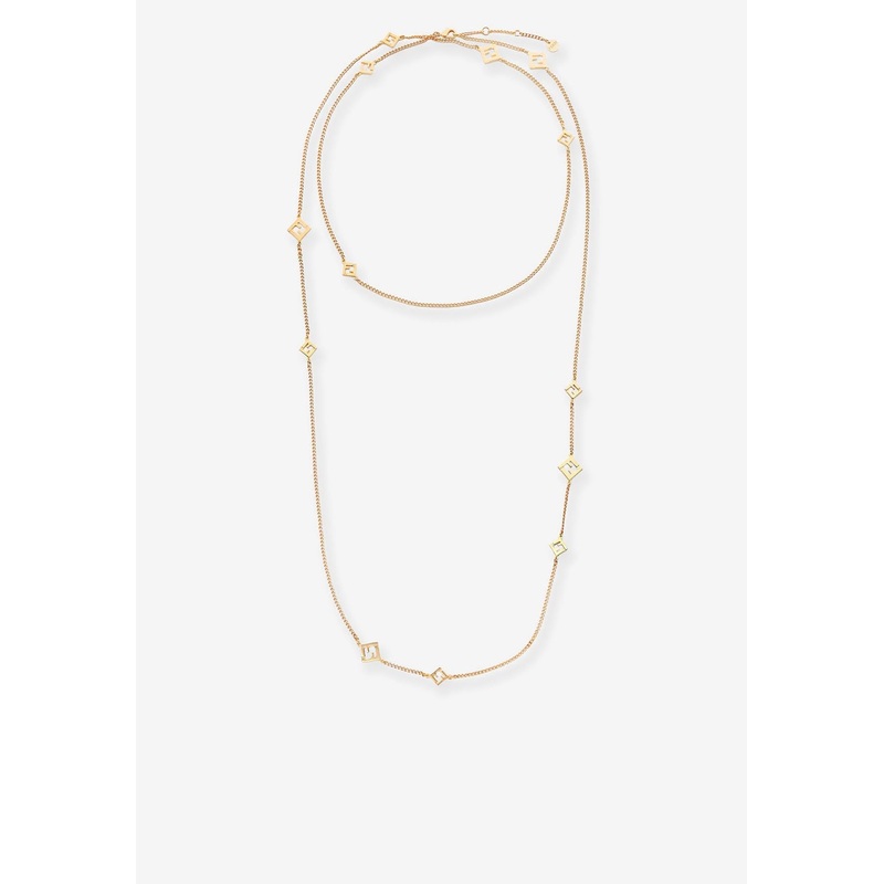 Forever Logo Necklace Gold Onesize