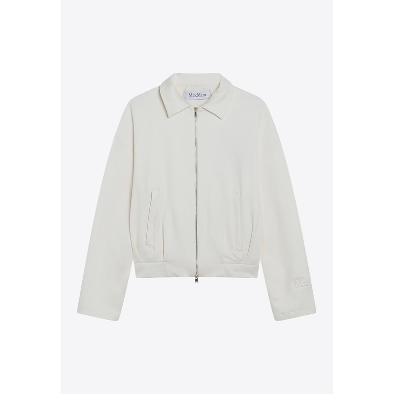 Argenta Cropped Sweatshirt White wrtwstd_S