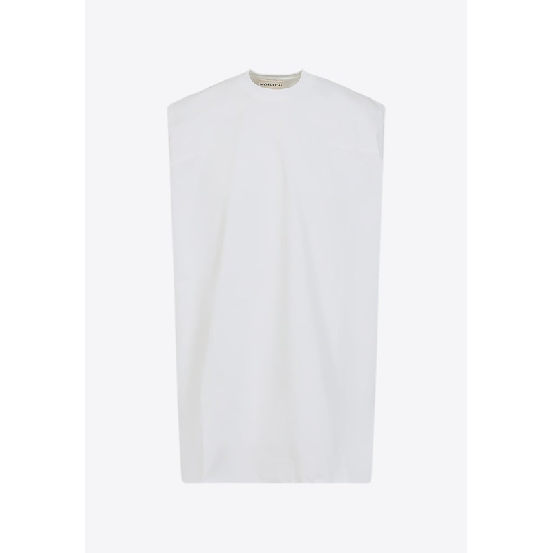 Sleeveless Crewneck T-shirt White mrtwstd_S