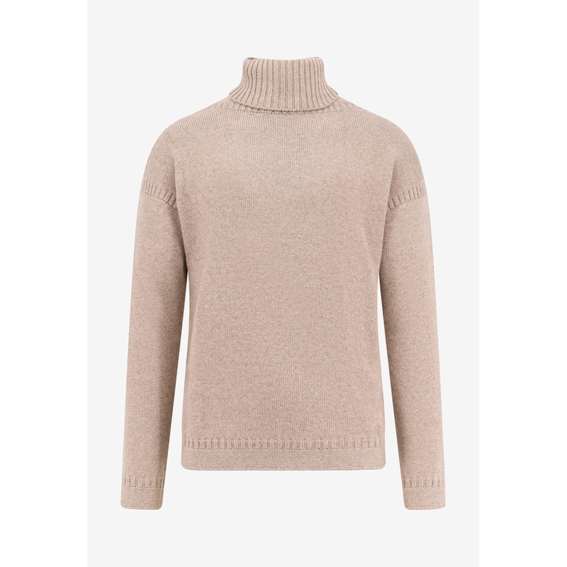 Tyne High-Neck Cashmere Sweater Beige mrtwit_IT 48