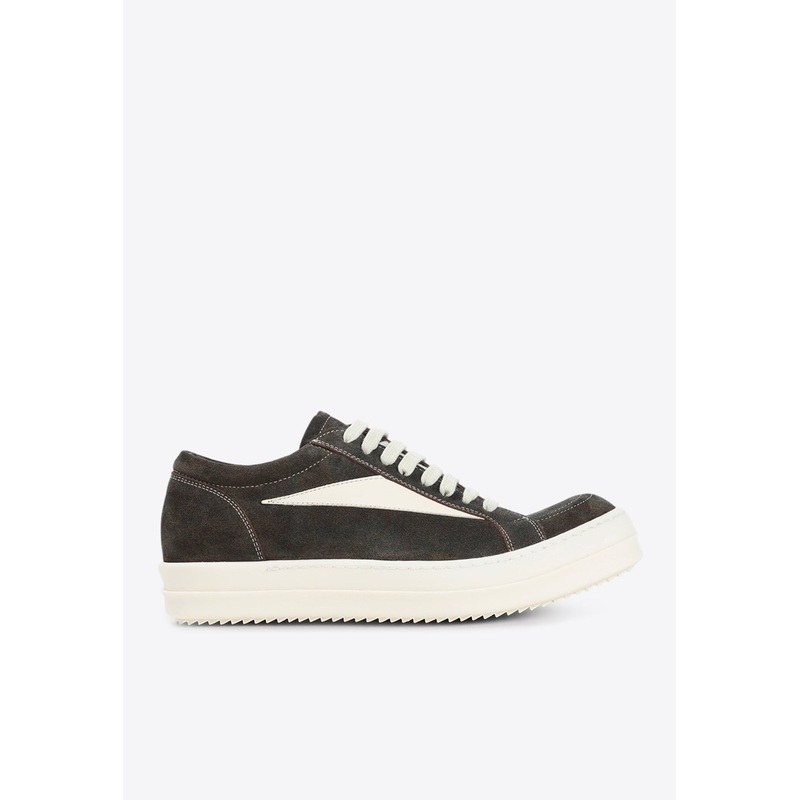 Vintage Suede Low-Top Sneakers Brown mshoeseu_EU 41