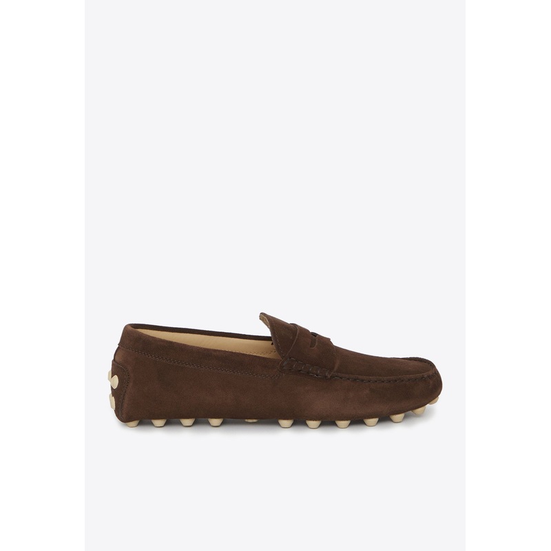 Gommino Bubble Loafers Brown mshoesuk_UK 7