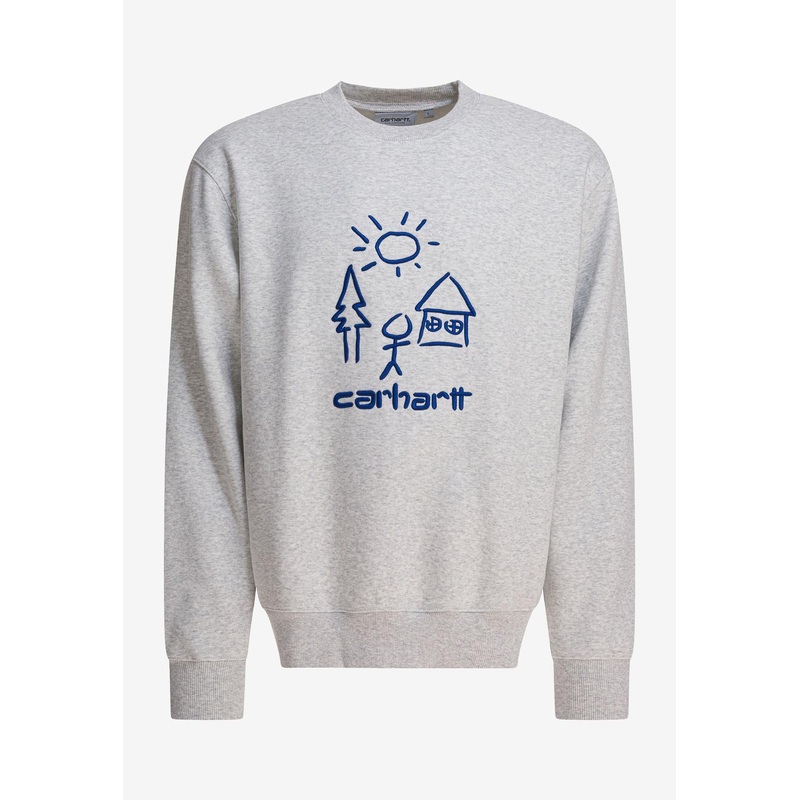 Masterpiece Crewneck Sweatshirt Gray mrtwstd_XS