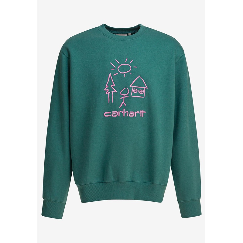 Masterpiece Crewneck Sweatshirt Green mrtwstd_XS