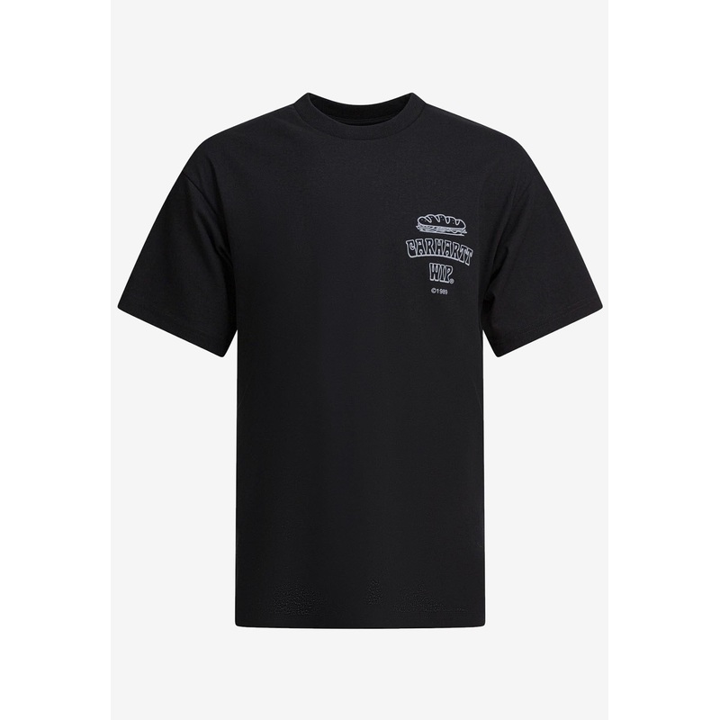 Sandwich Printed T-shirt Black mrtwstd_XS