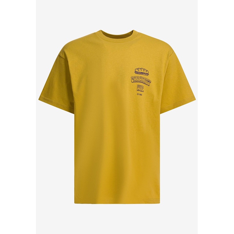 Sandwich Printed T-shirt Yellow mrtwstd_S