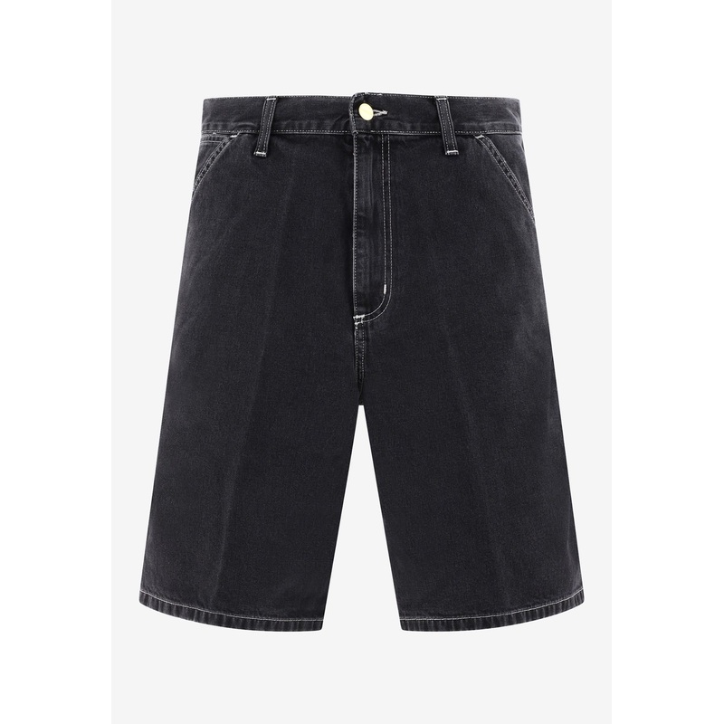 Simple Bermuda Shorts Black mrtwbottoms_30