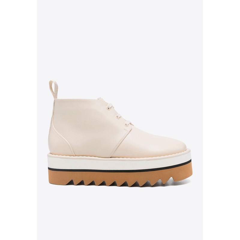 Sneak-Elyse Desert Boots Cream wshoeseu_EU 37