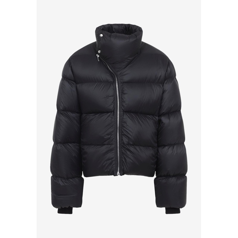 Zip-Up Down Jacket Black mrtwit_IT 50