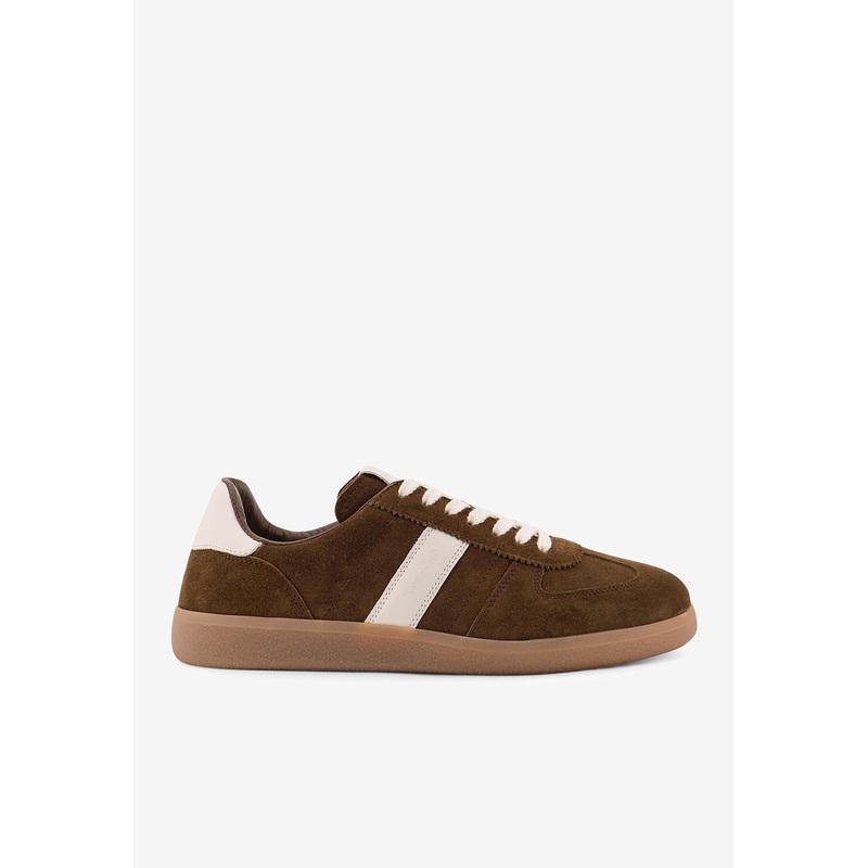 Archer Low-Top Suede Sneakers Brown mshoeseu_EU 39