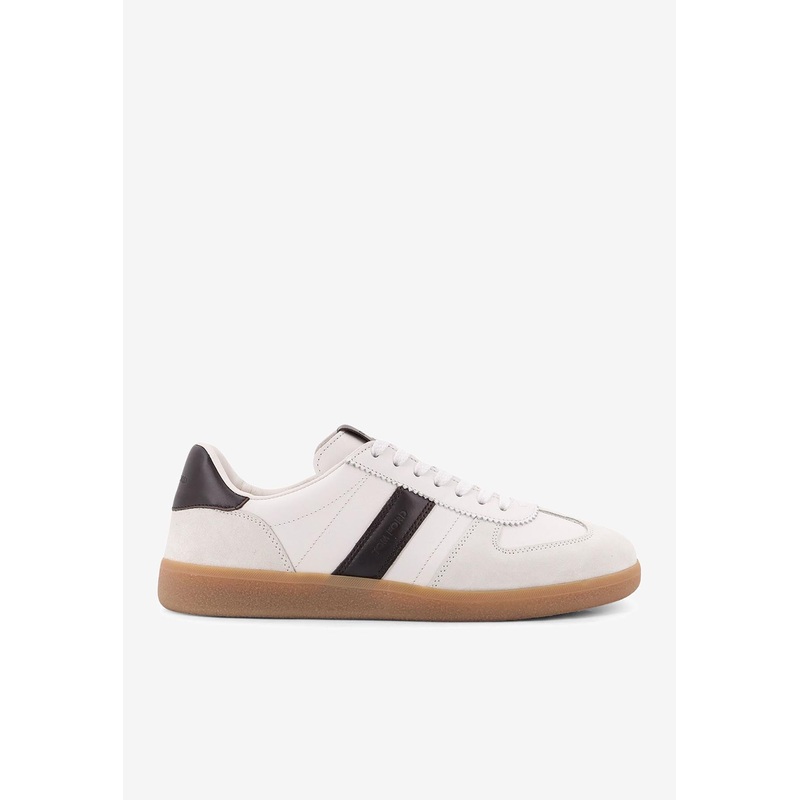 Archer Low-Top Suede Sneakers White mshoeseu_EU 39