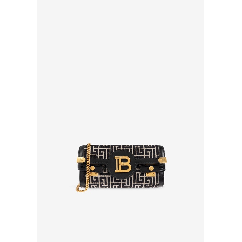 B-Buzz 23 Monogram Clutch Bag Monochrome Onesize