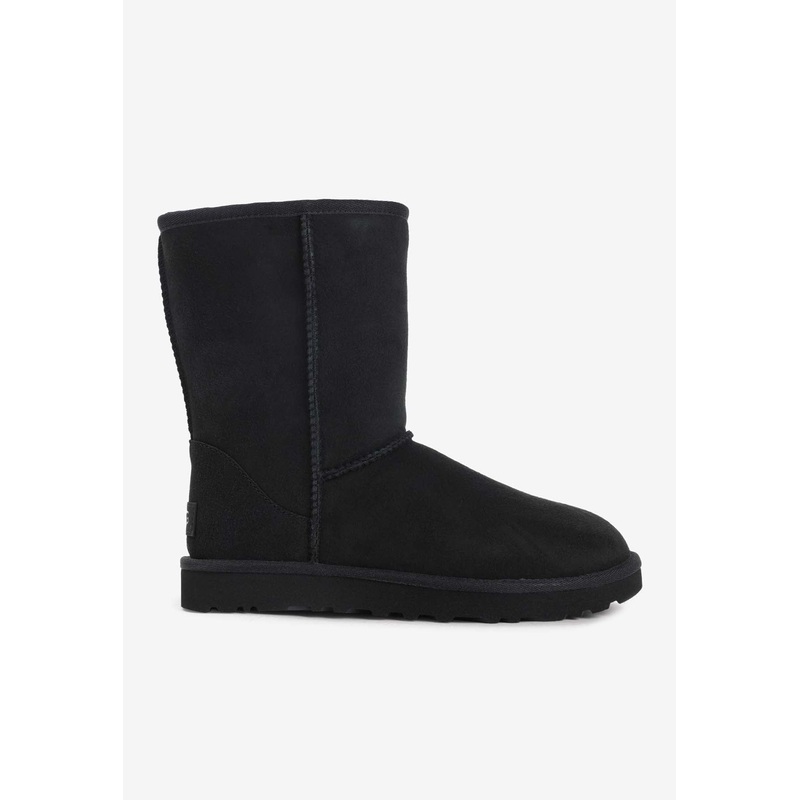 Short Classic II Suede Boots Black wshoeseu_EU 36