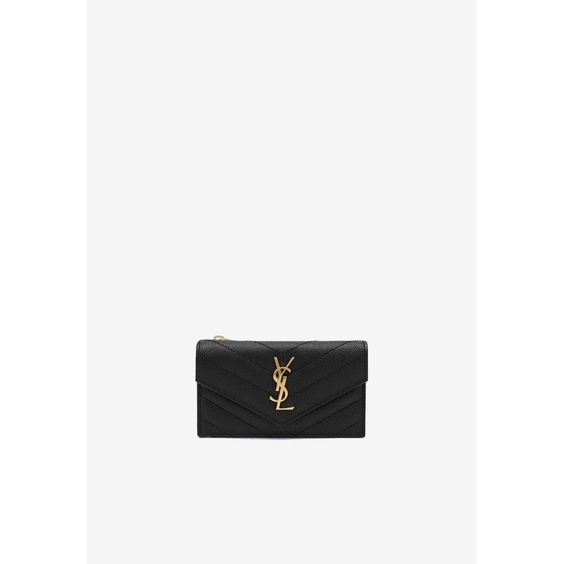 Cassandre Matelass Cardholder Black Onesize