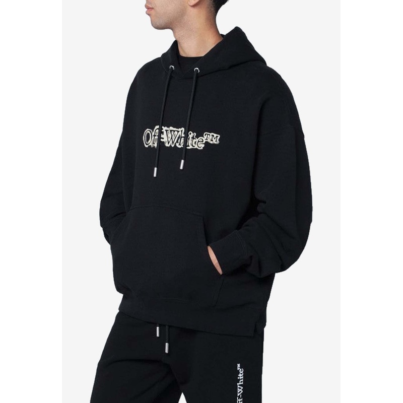 Skate Cloudy Arrow Hooded Sweatshirt Black mrtwstd_M