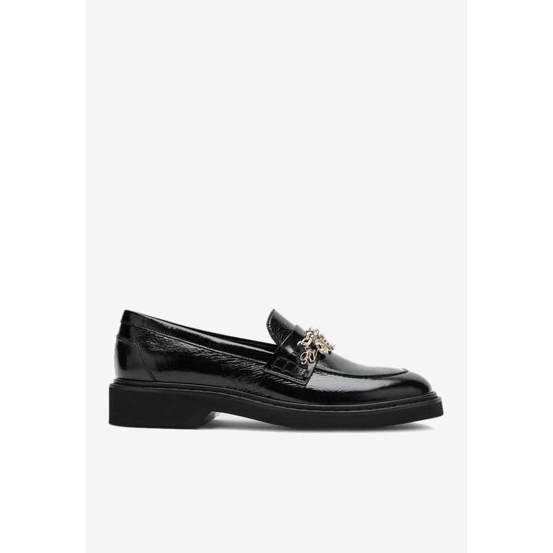 Viv’ Rangers Patent Leather Loafers Black wshoeseu_EU 36