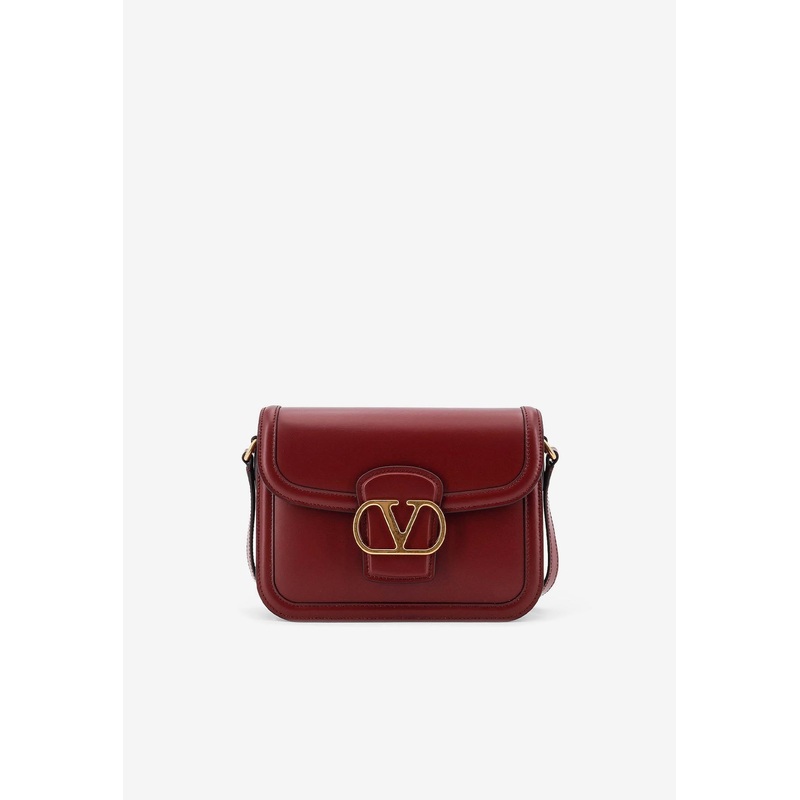 9TO5 Leather Shoulder Bag Red Onesize