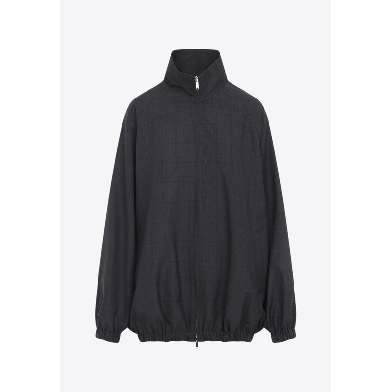 Baxter Plaid Track Jacket Gray wrtwstd_M