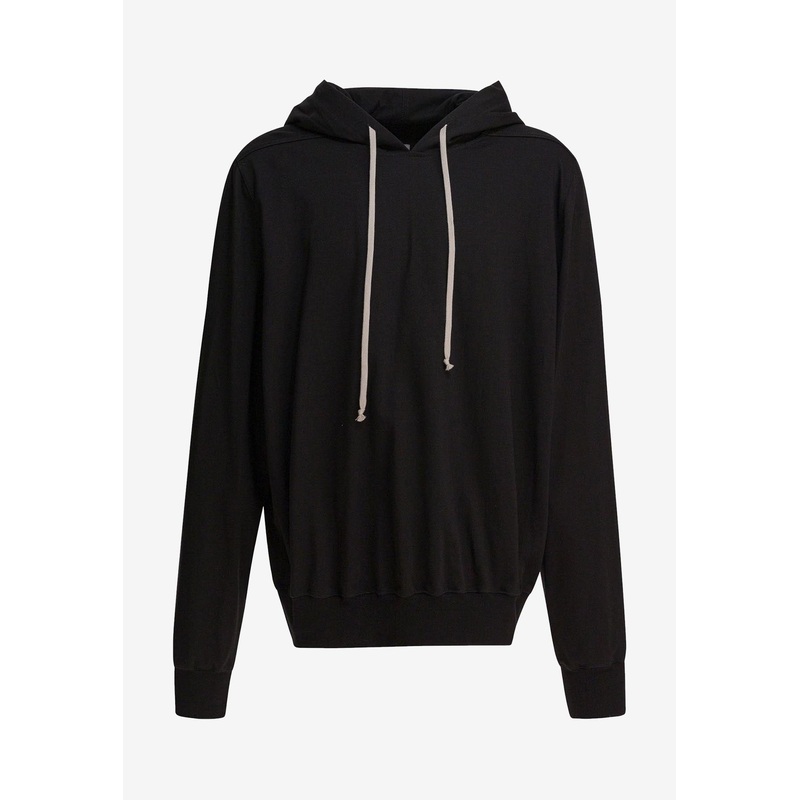 Drawstring Hooded Sweatshirt Black mrtwstd_M