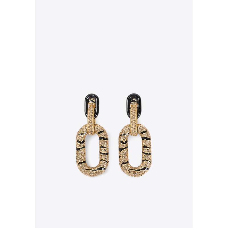 Roar Drop Earrings Metallic Onesize