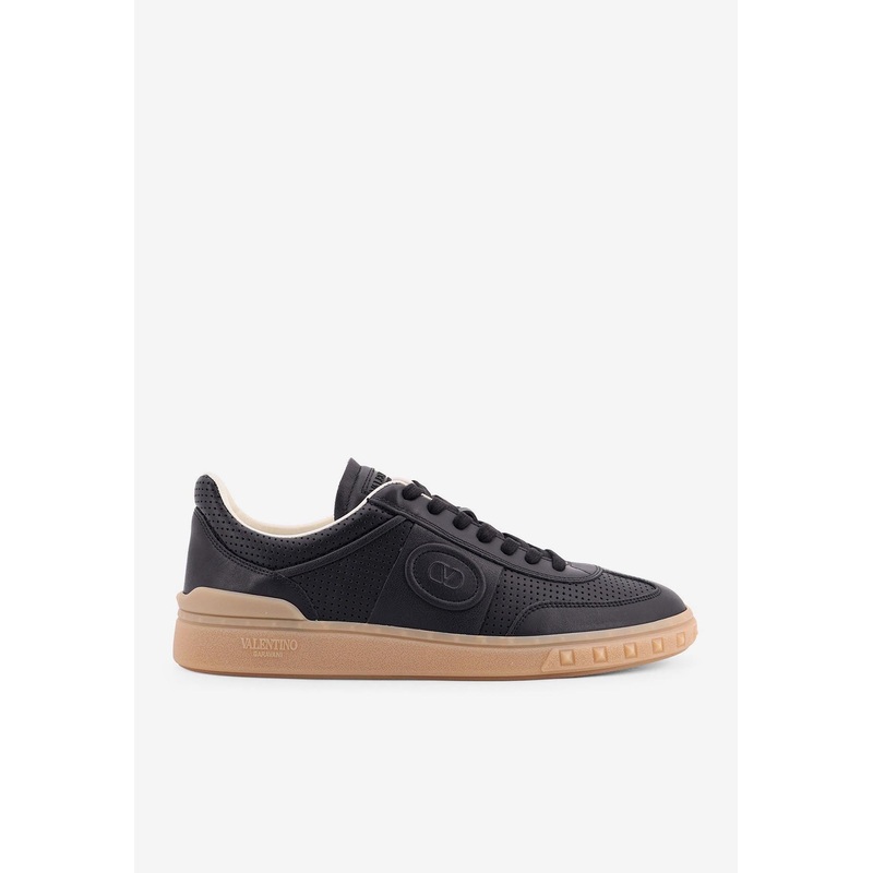 Upvillage Low-Top Leather Sneakers Black mshoeseu_EU 39