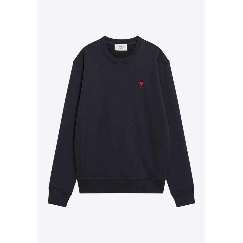 Ami De Coeur Crewneck Sweatshirt Midnight Blue mrtwstd_S