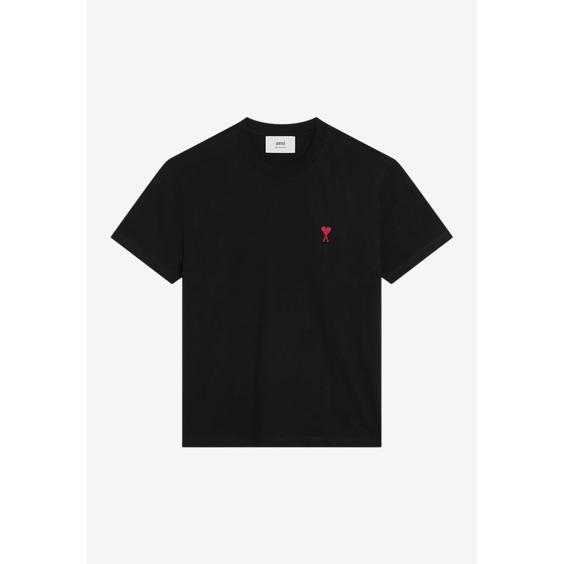 Ami De Coeur Crewneck T-shirt Black wrtwstd_XS