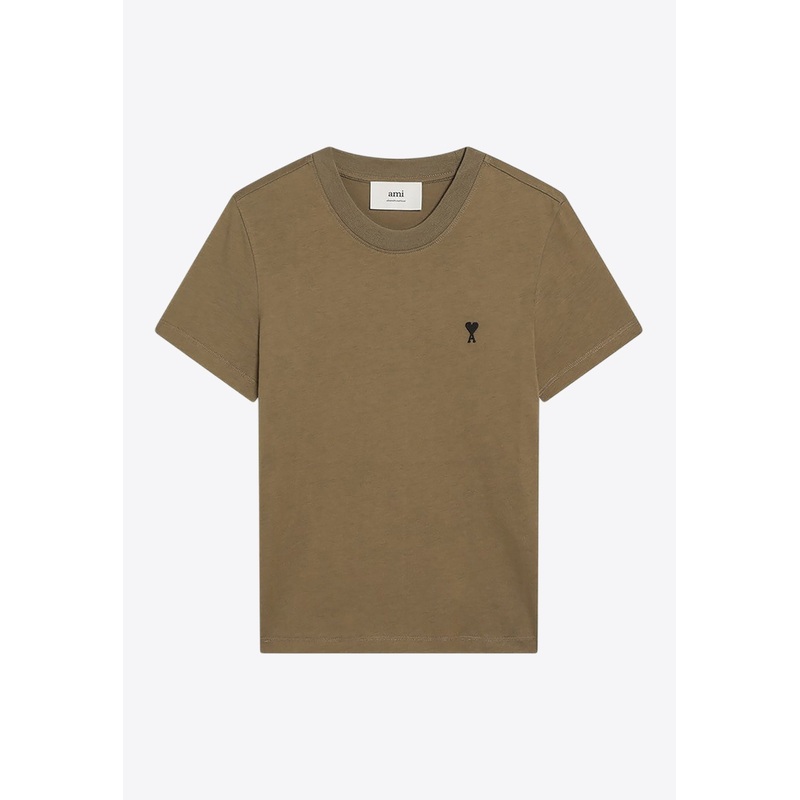 Ami De Coeur Crewneck T-shirt Brown wrtwstd_XS