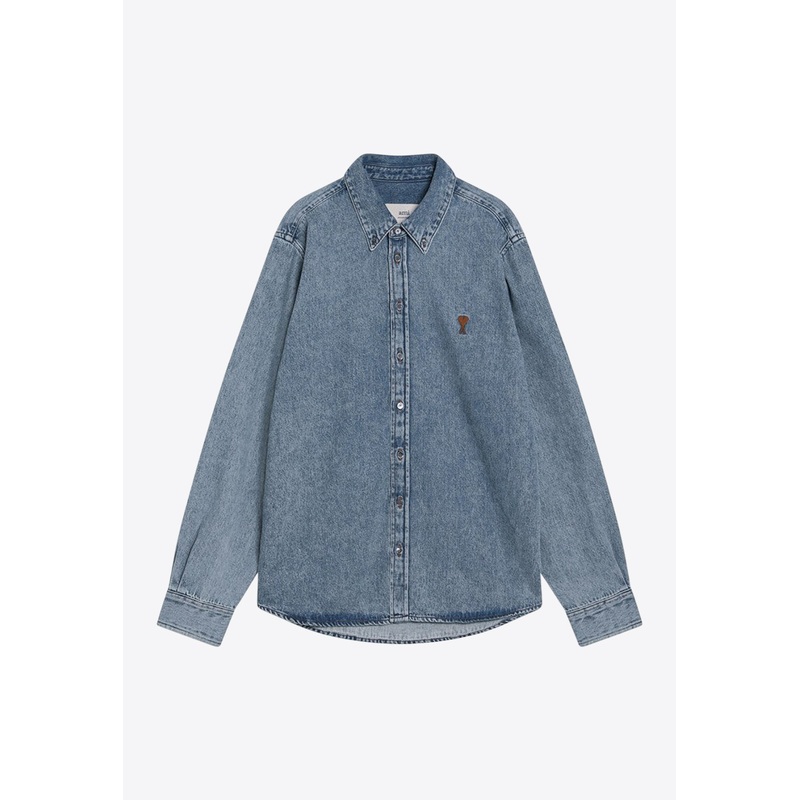 Ami De Coeur Denim Shirt Light Blue mrtwstd_M