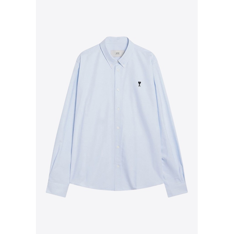 Ami De Coeur Long-Sleeved Shirt Light Blue mrtwshirtseu_EU 39