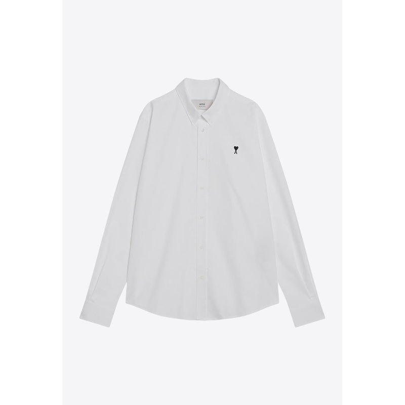 Ami De Coeur Long-Sleeved Shirt White mrtwshirtseu_EU 39
