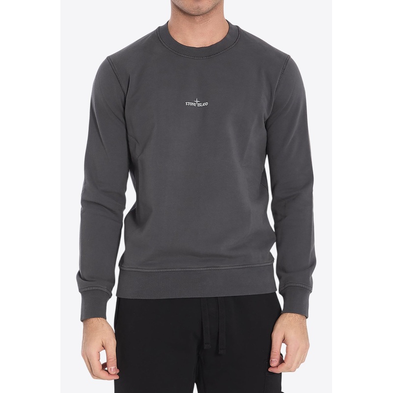 Institutional Five Logo Sweatshirt Gray mrtwstd_S