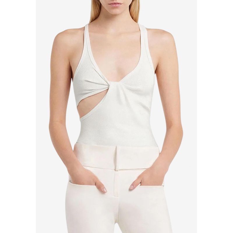 90’s Twisted Tank Top White wrtwstd_XS