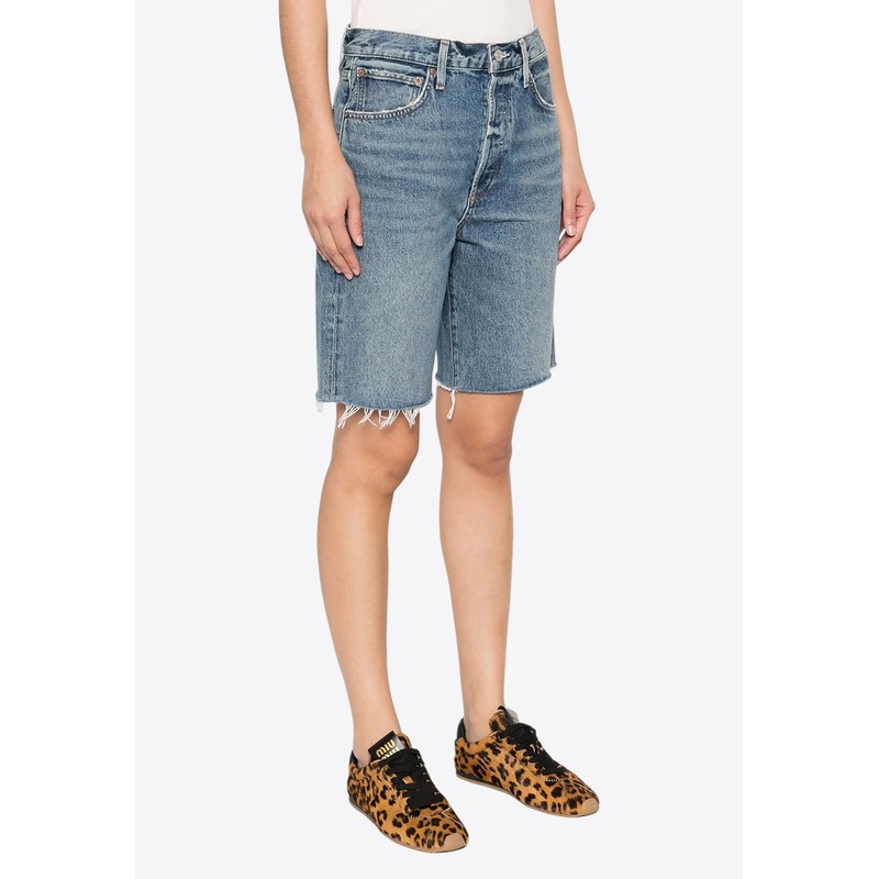 90s Faded Denim Shorts Blue wrtwbottoms_25