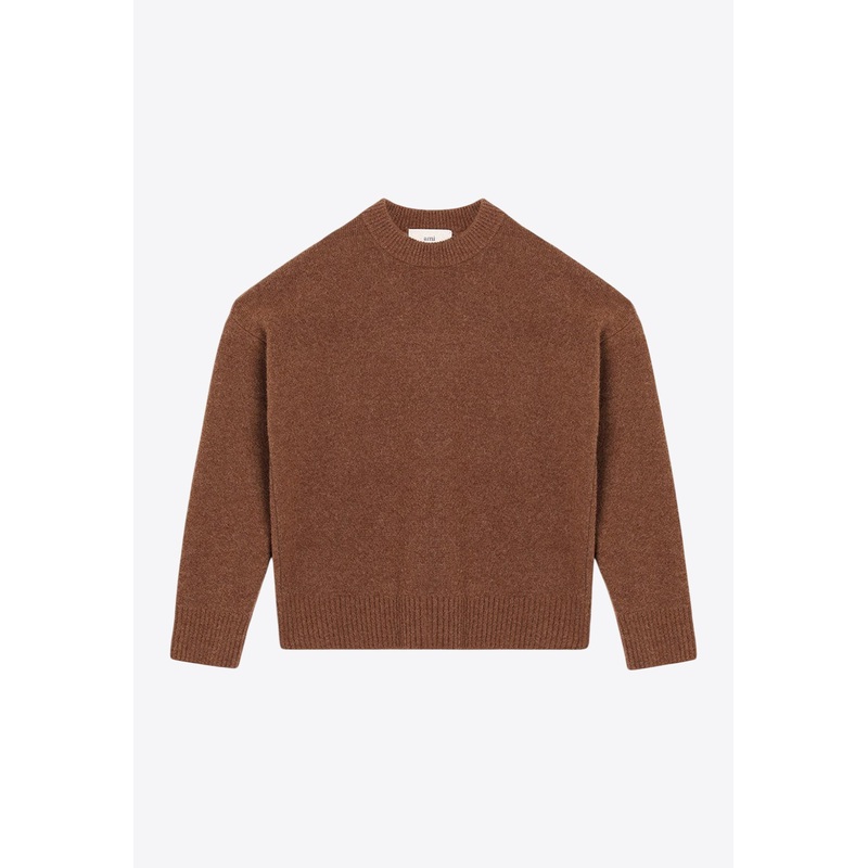 Ami De Coeur Alpaca-Blend Sweater Brown mrtwstd_M
