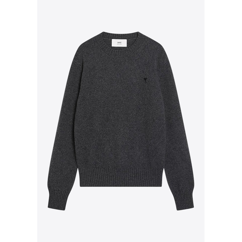 Ami De Coeur Cashmere Sweater Gray mrtwstd_S