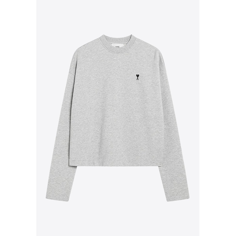Ami De Coeur Crewneck Sweatshirt Gray wrtwstd_XS